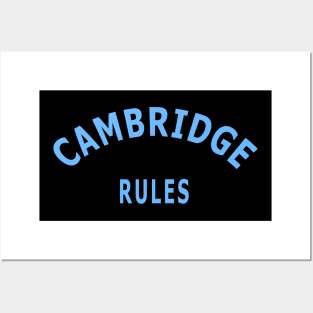 Cambridge University Rules Posters and Art